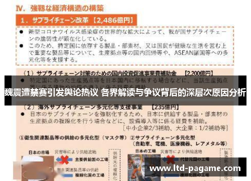 魏震遭禁赛引发舆论热议 各界解读与争议背后的深层次原因分析